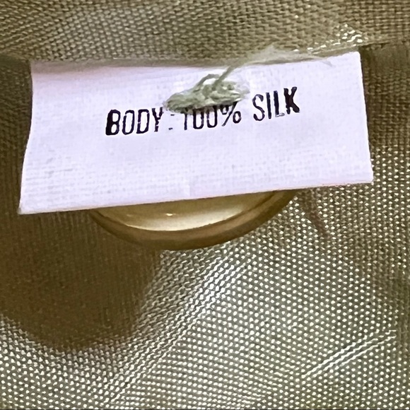 Kay Unger Batik Like Silk Cropped Lined Lightweight Jacket Size 4 - Picture 11 of 12